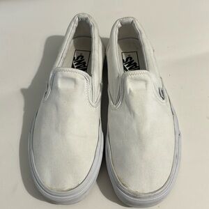 Women Vans Size 10 White